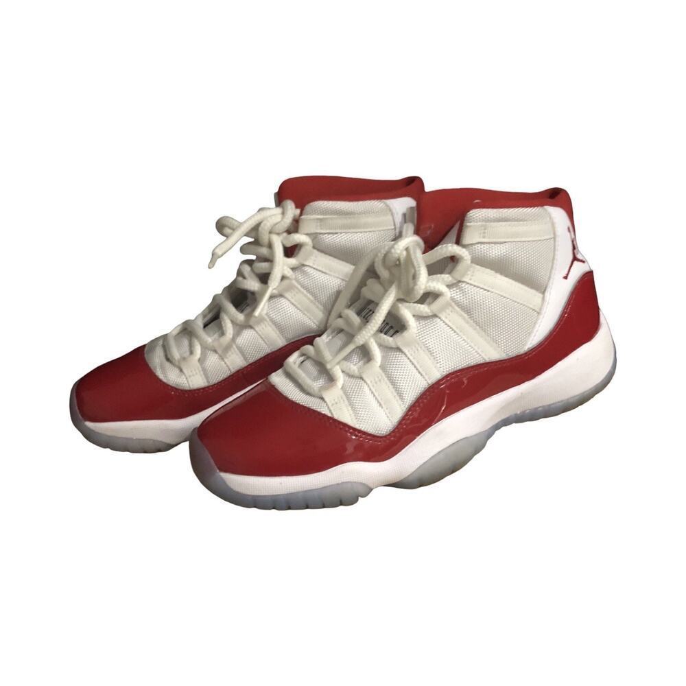 Air Jordan 11 Retro Cherry Red/White, Size 6 - Picture 3 of 6